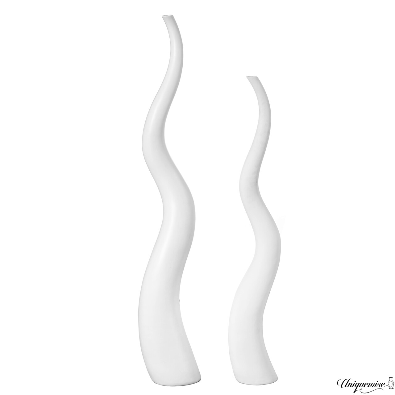 Tall Ceramic Black Animal Horn Floor Vase Elegant for Entryway Dining Living Room Decor Statement Piece with Distinctive Antler-Inspired Design Blending Contemporary Elegance and Nature-Inspired